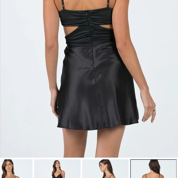 Princess Polly Black Mini Dress - Picture 2 of 13